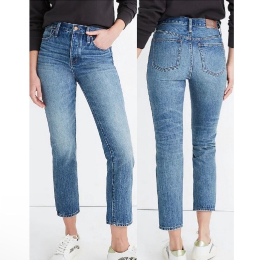 Madewell stovepipe button-fly jeans Sz 27